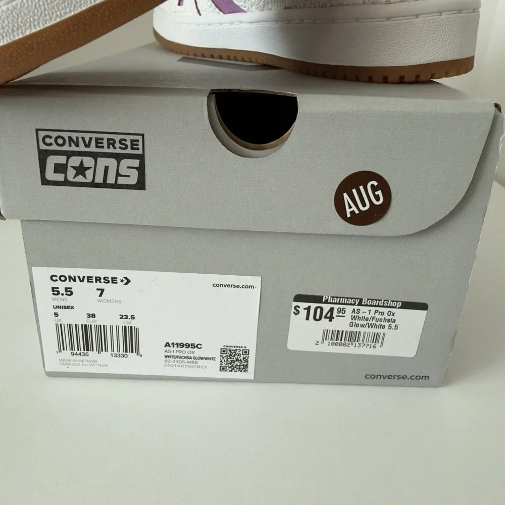 Size 5.5M-7W Converse Cons AS-1 Pro Alexis Sablone Chameleon Sneakers‎  (NWT)